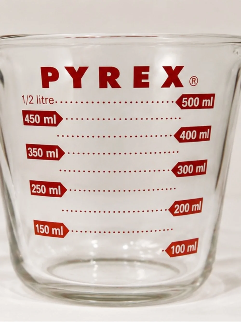 Mint Vintage Pyrex 2-Cup (16oz / 1 Pint / 500ml) Glass Measuring Cup Classic